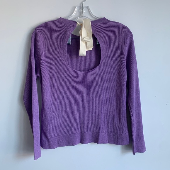 Massimo Dutti purple sweater - Picture 2 of 6